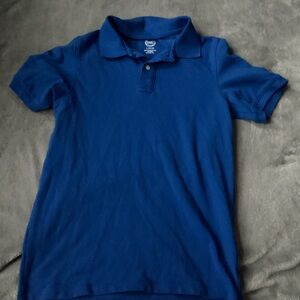 Wonder Nation Blue Kids Polo Shirt
